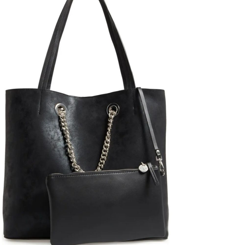 Chelsea28 Dakota Chain Faux Leather Tote